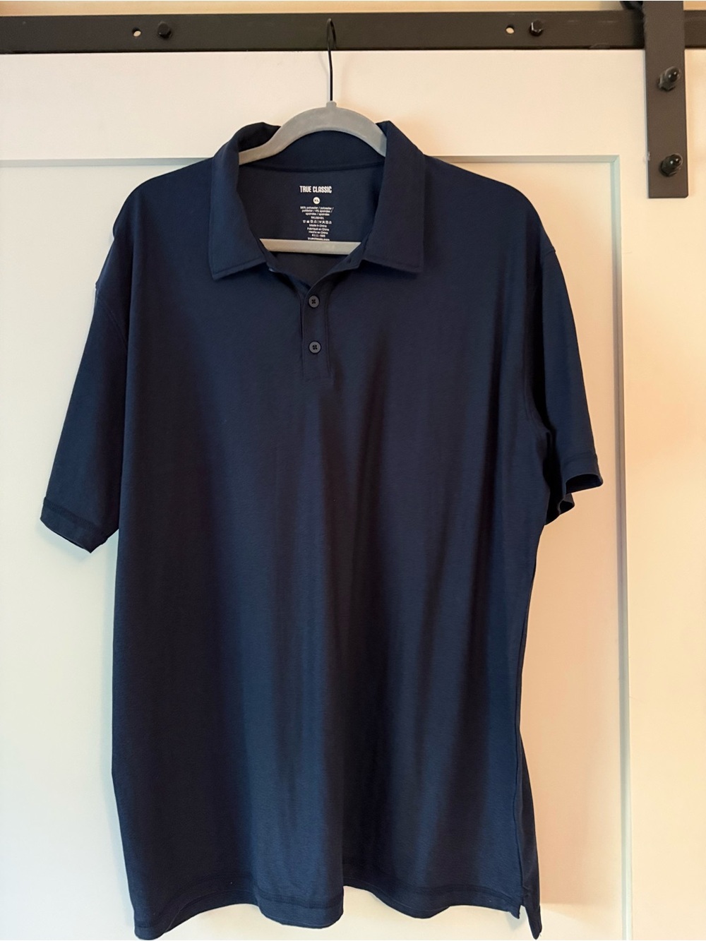 True Classic Men's Navy Polo Shirt